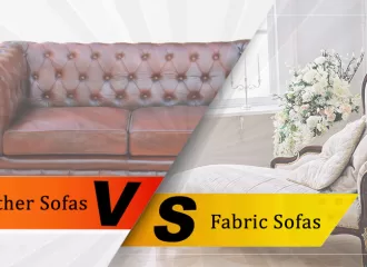 The Pros and Cons of Leather vs. Fabric Sofa - Tribuz